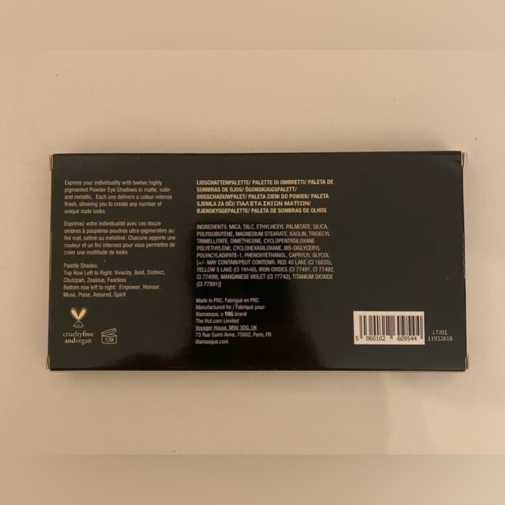 ILLAMASQUA Unveiled Artistry Eyeshadow Palette New Sealed Neutral Brown OS - Picture 10 of 13